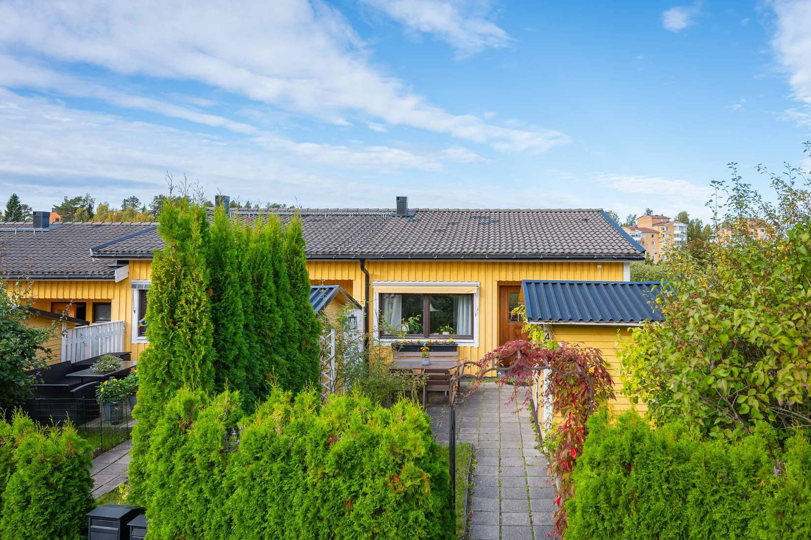 Radhus, Malmövägen 41, Granloholm, Sundsvall