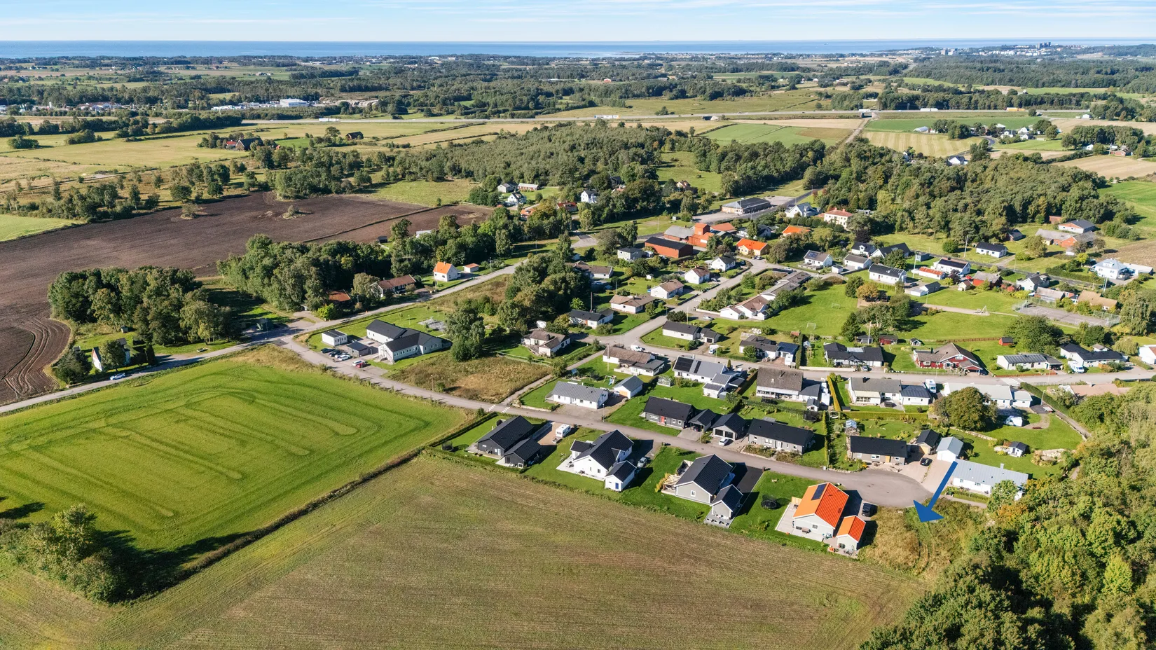 Tomt, Björkedalsvägen 16, Himle, Varberg