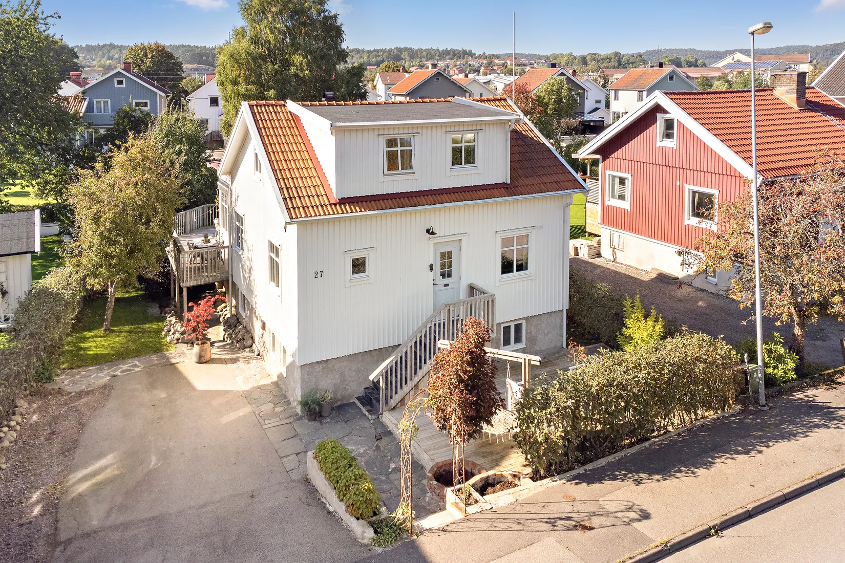 Villa, Gamla Göteborgsvägen 27, Östra Villastaden, Kungsbacka