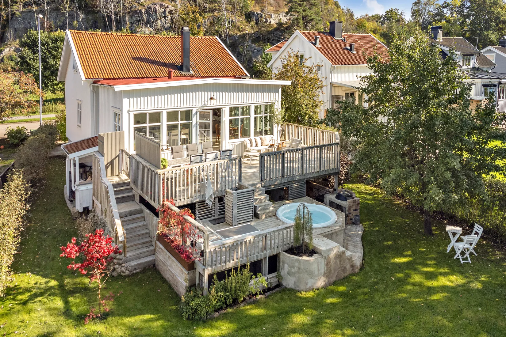 Villa, Gamla Göteborgsvägen 27, Östra Villastaden, Kungsbacka
