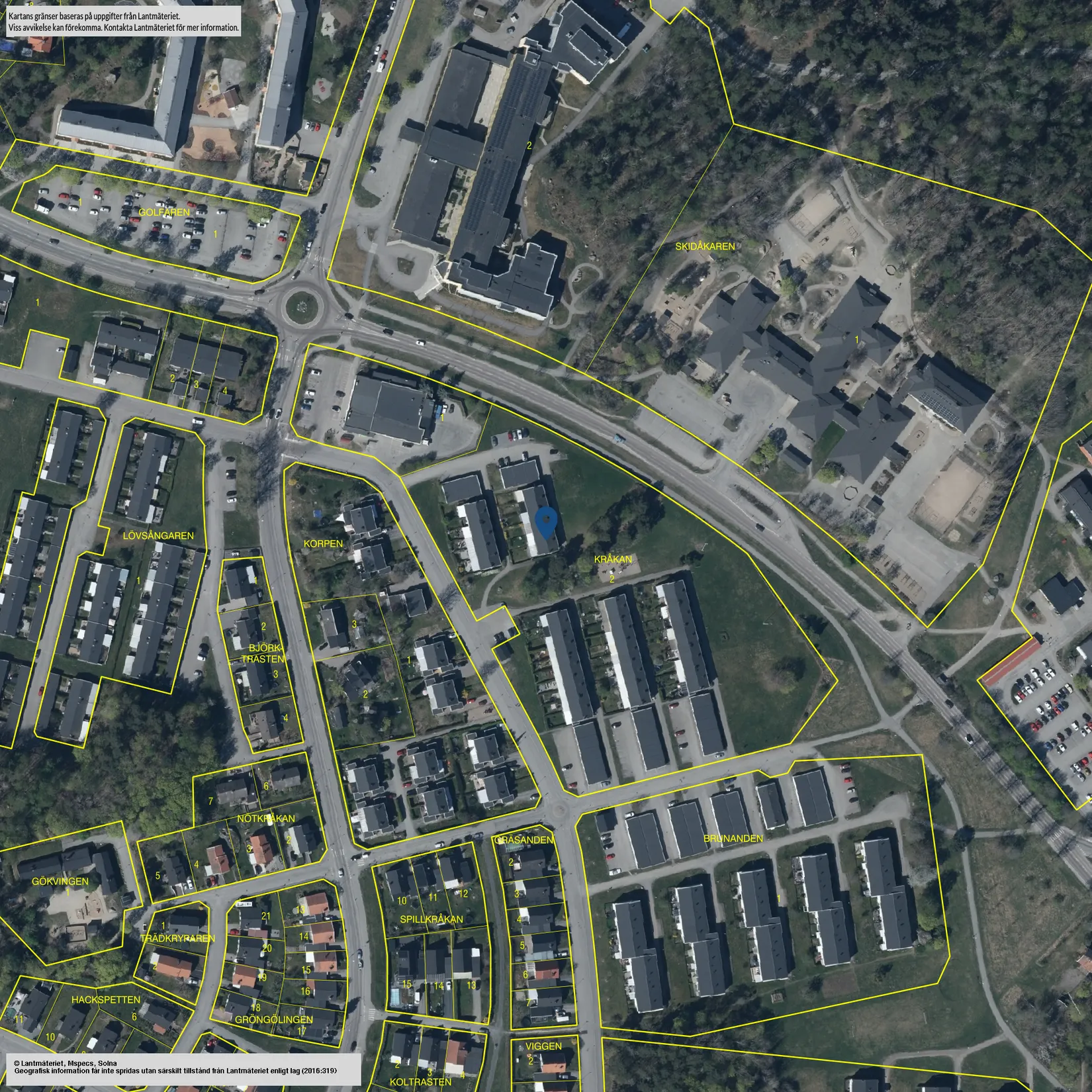 Radhus, Solrosgatan 5F, Eskilstuna