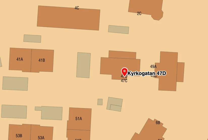 Bostadsrätt, Kyrkogatan 47D, Centrala Mora, Mora