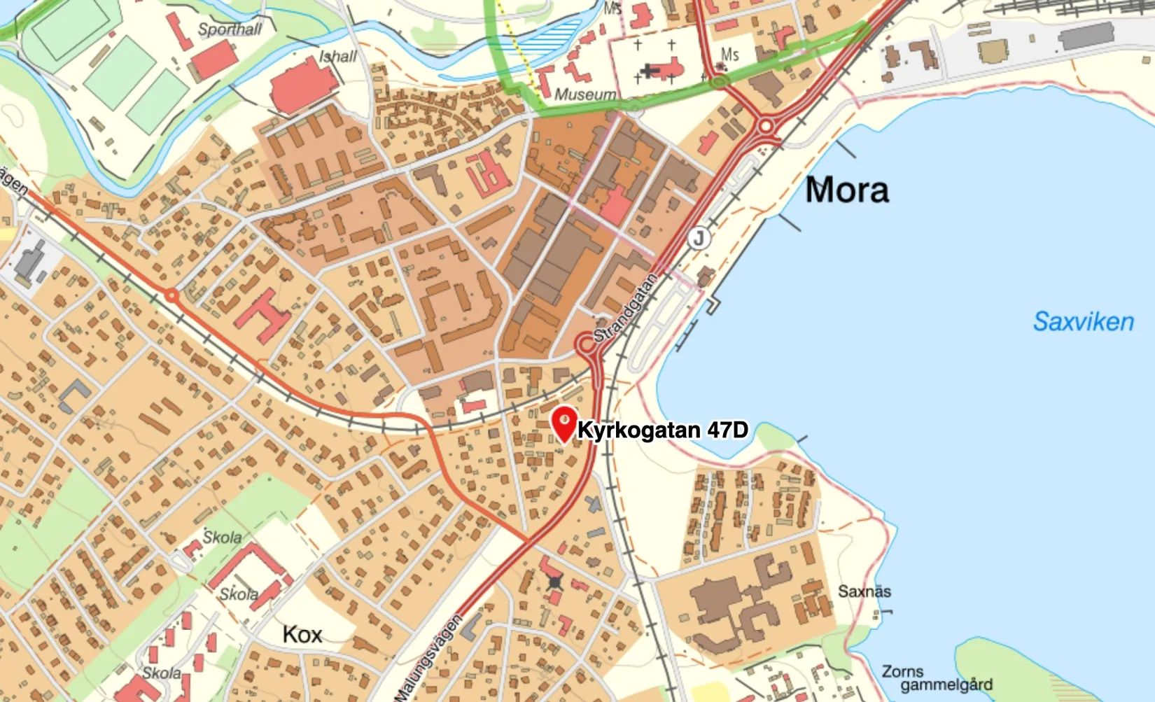 Bostadsrätt, Kyrkogatan 47D, Centrala Mora, Mora