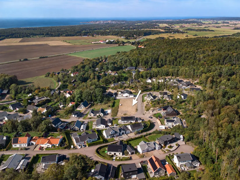 Tomt, Dammvägen 13, Gullbrandstorp, Halmstad