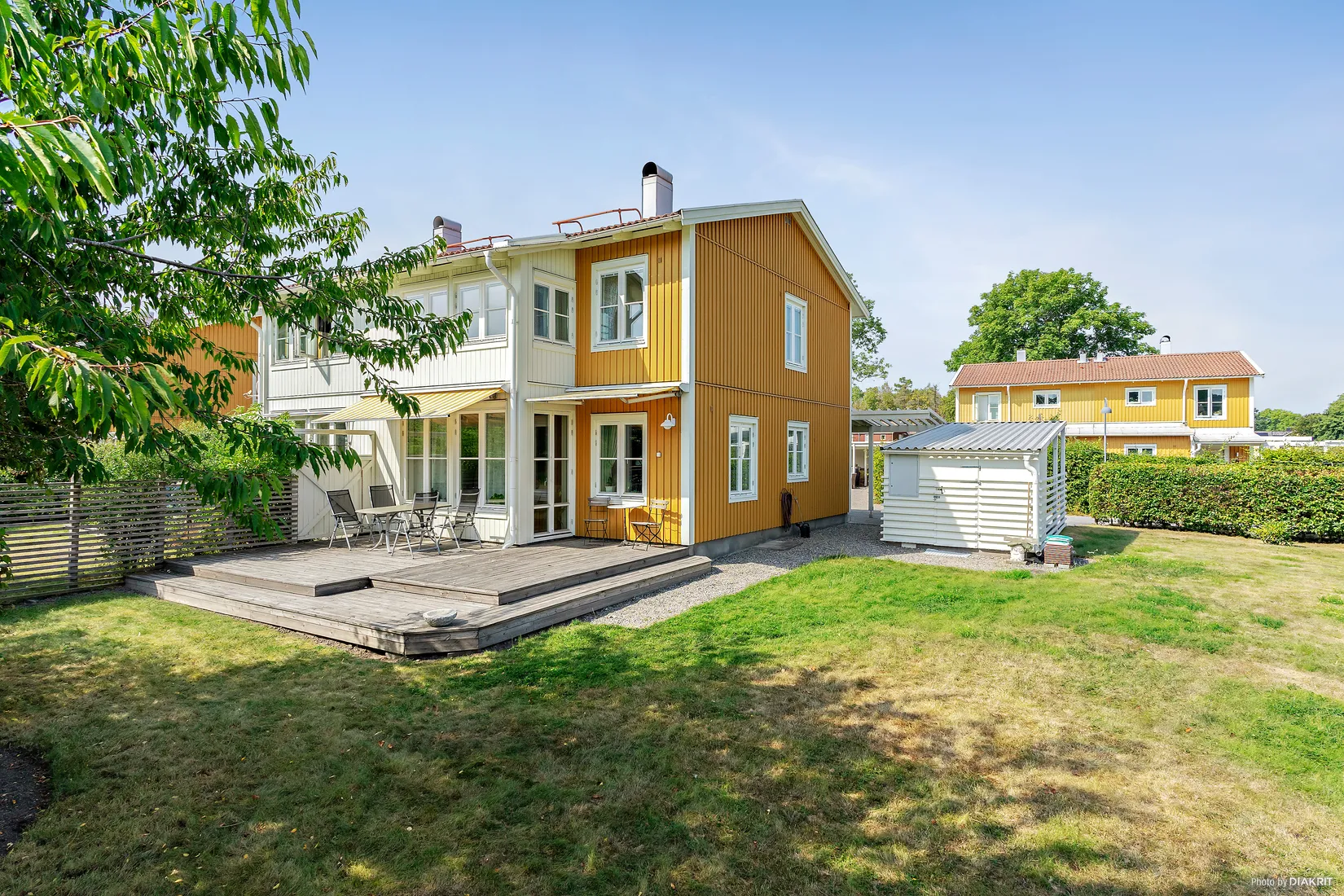 Radhus, Godenius väg 24, Gustavsberg Farsta Slottsvik, Värmdö