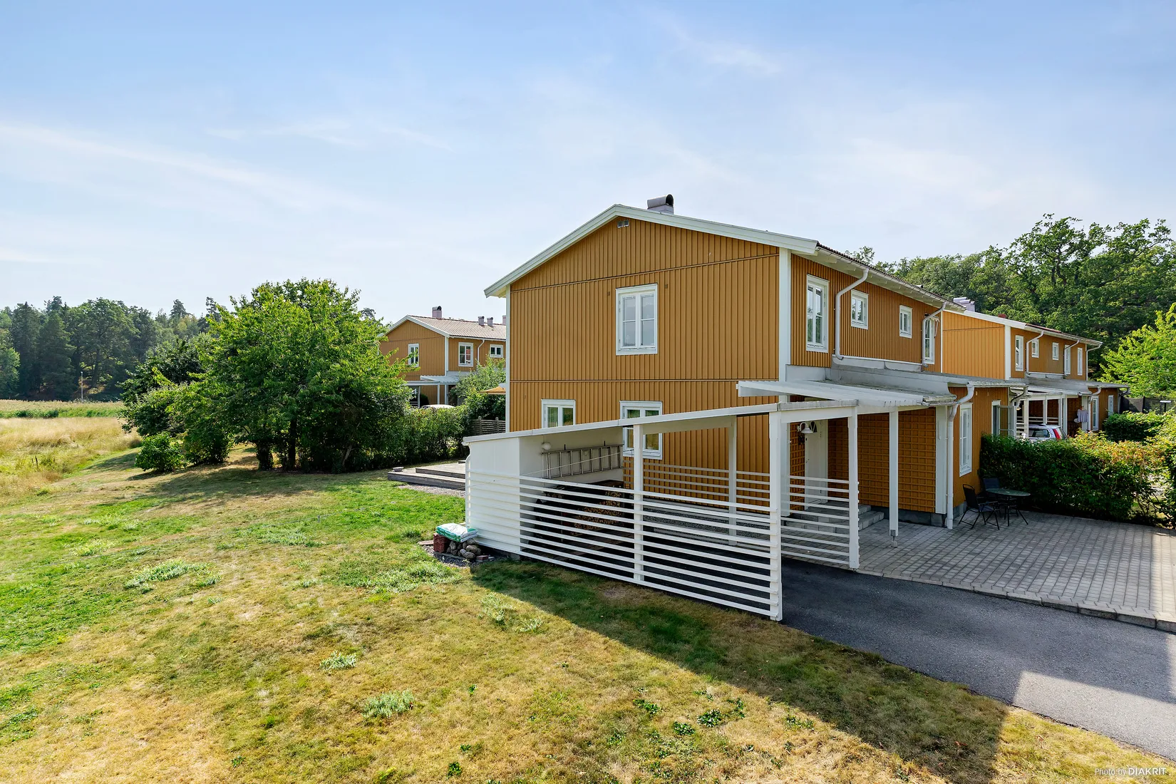 Radhus, Godenius väg 24, Gustavsberg Farsta Slottsvik, Värmdö