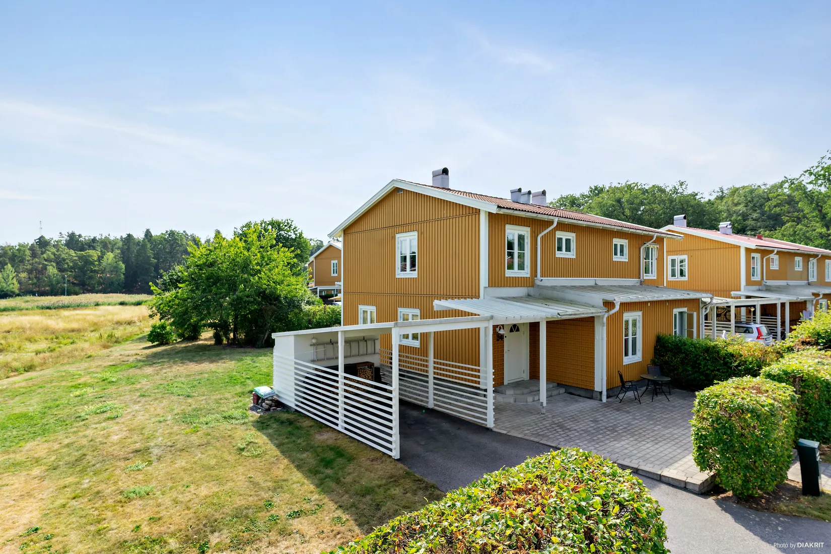 Radhus, Godenius väg 24, Gustavsberg Farsta Slottsvik, Värmdö
