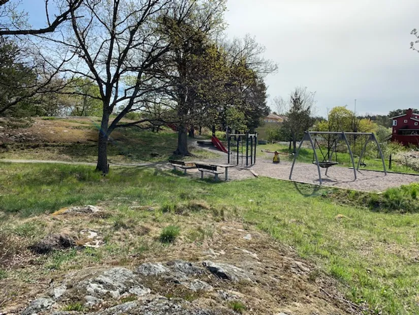 Radhus, Godenius väg 24, Gustavsberg Farsta Slottsvik, Värmdö
