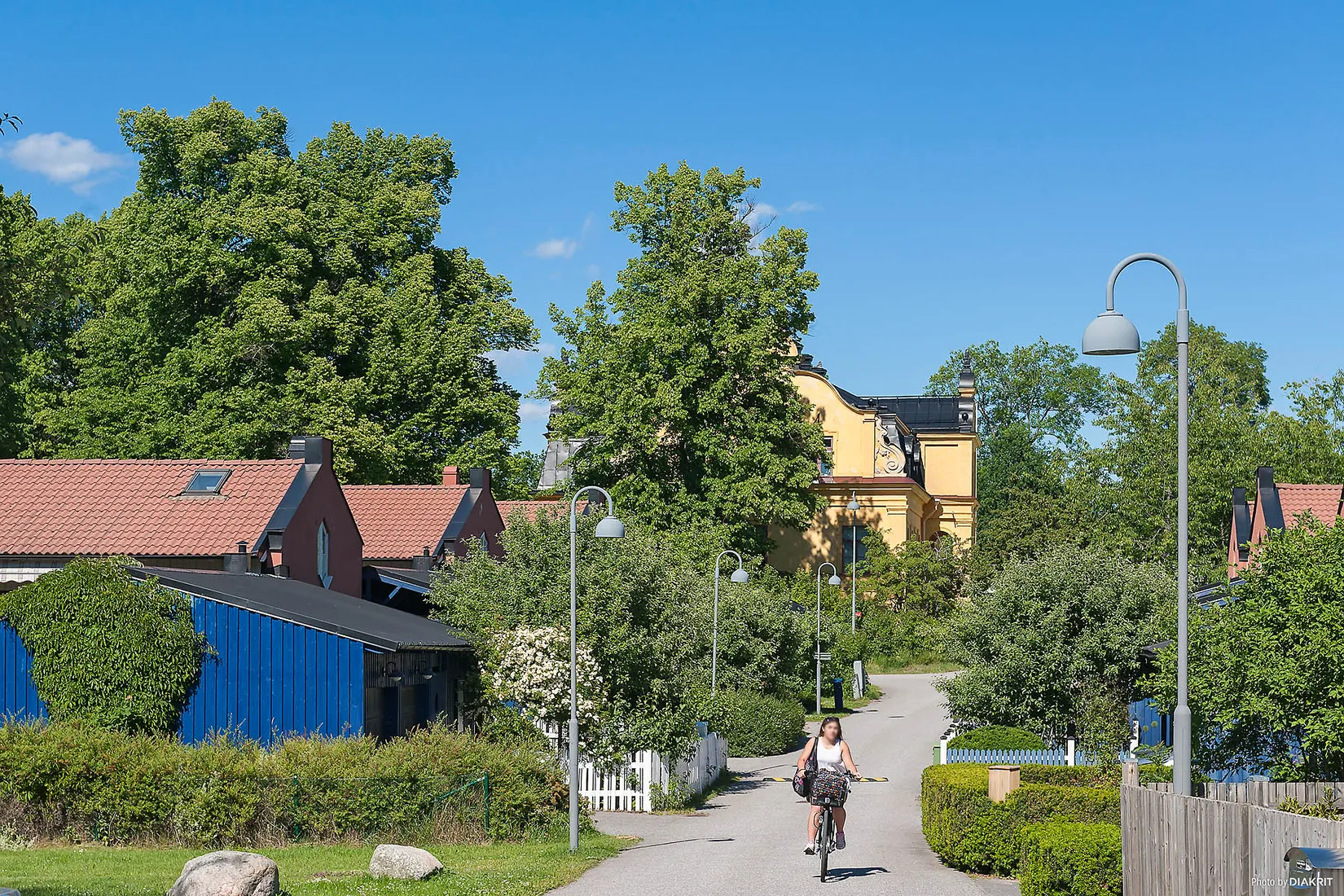 Radhus, Godenius väg 24, Gustavsberg Farsta Slottsvik, Värmdö