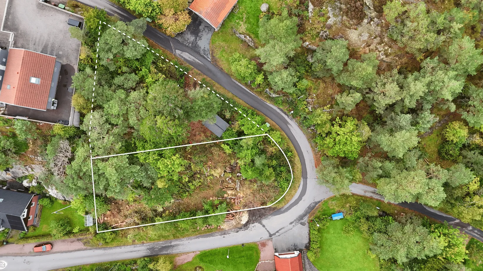 Tomt, Bergegårdsvägen 20, Torslanda - Lilleby, Göteborg