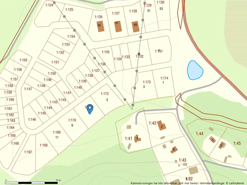 Tomt, Krågedalsvägen 7, Rimforsa, Kinda