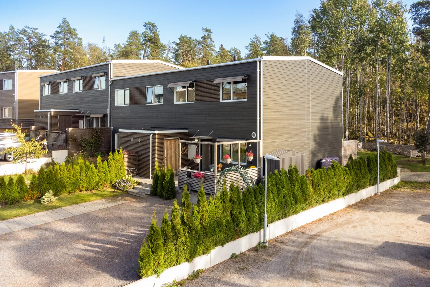 Radhus, Åkerhielms väg 12, Margretelund, Österåker