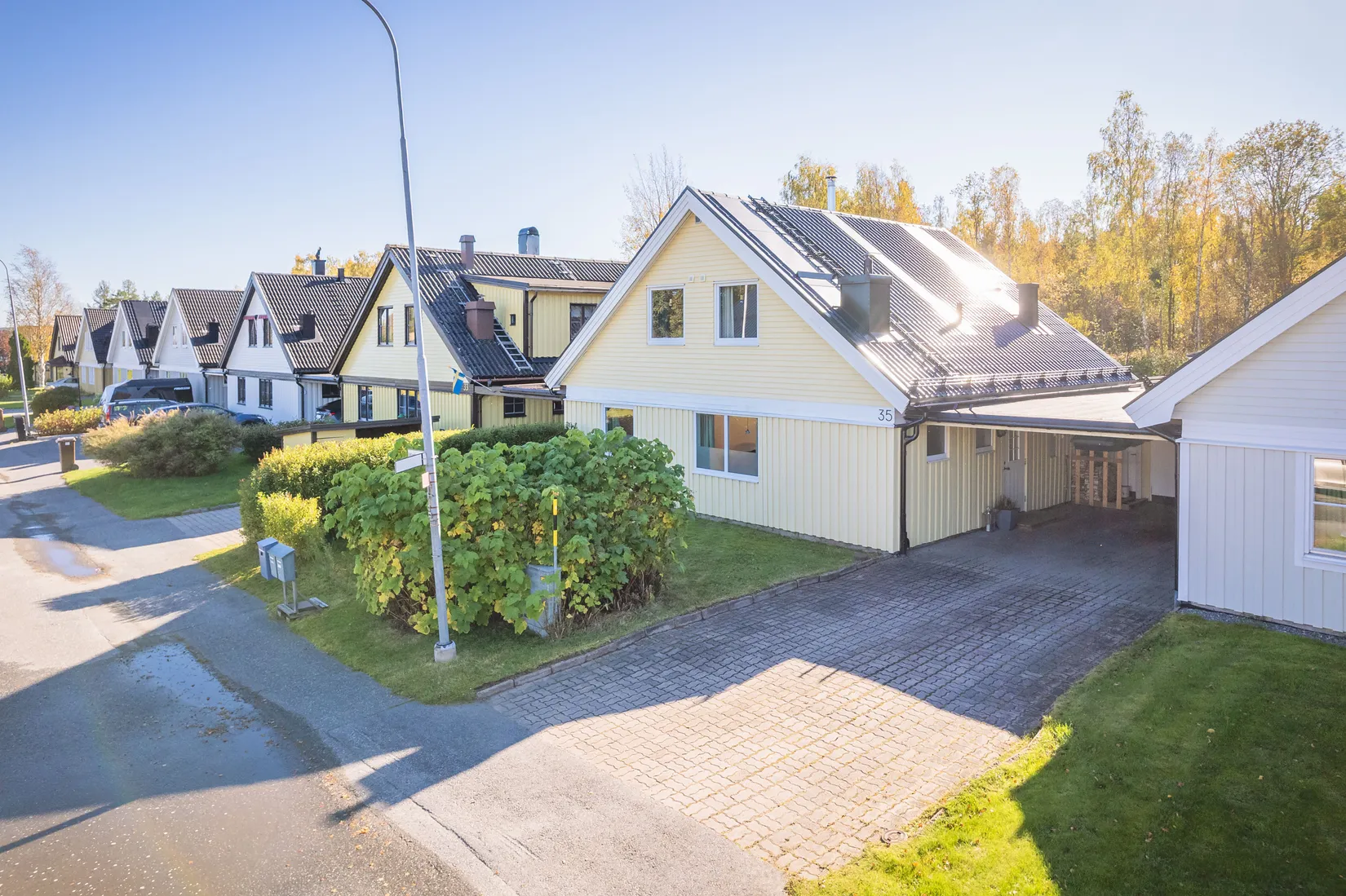 Radhus, Wattmansvägen 35, Kroksta, Örnsköldsvik