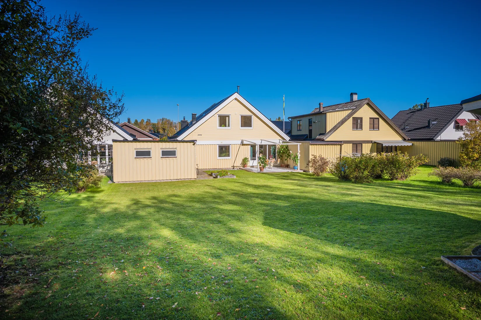 Radhus, Wattmansvägen 35, Kroksta, Örnsköldsvik