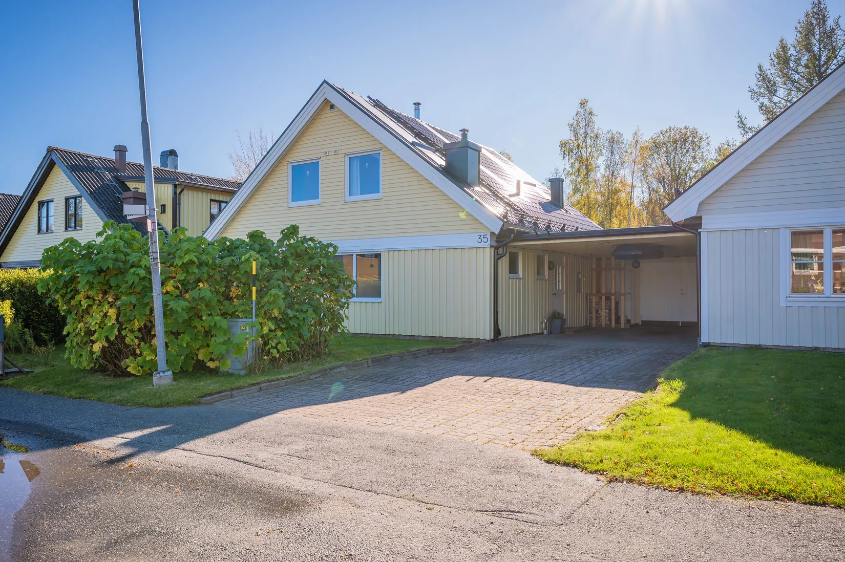 Radhus, Wattmansvägen 35, Kroksta, Örnsköldsvik
