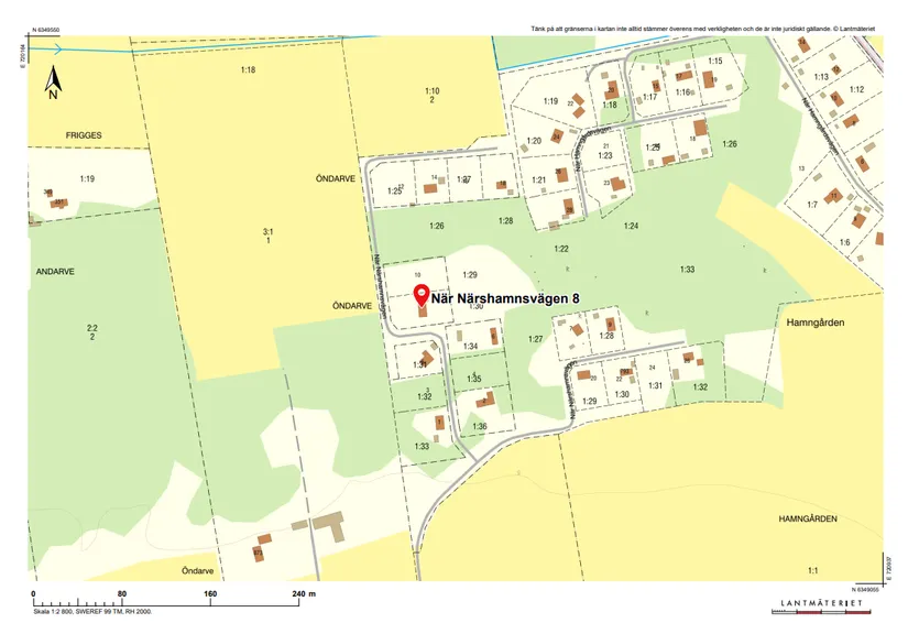Villa, När Närshamnsvägen 8, När - Sydöstra Gotland, Gotland