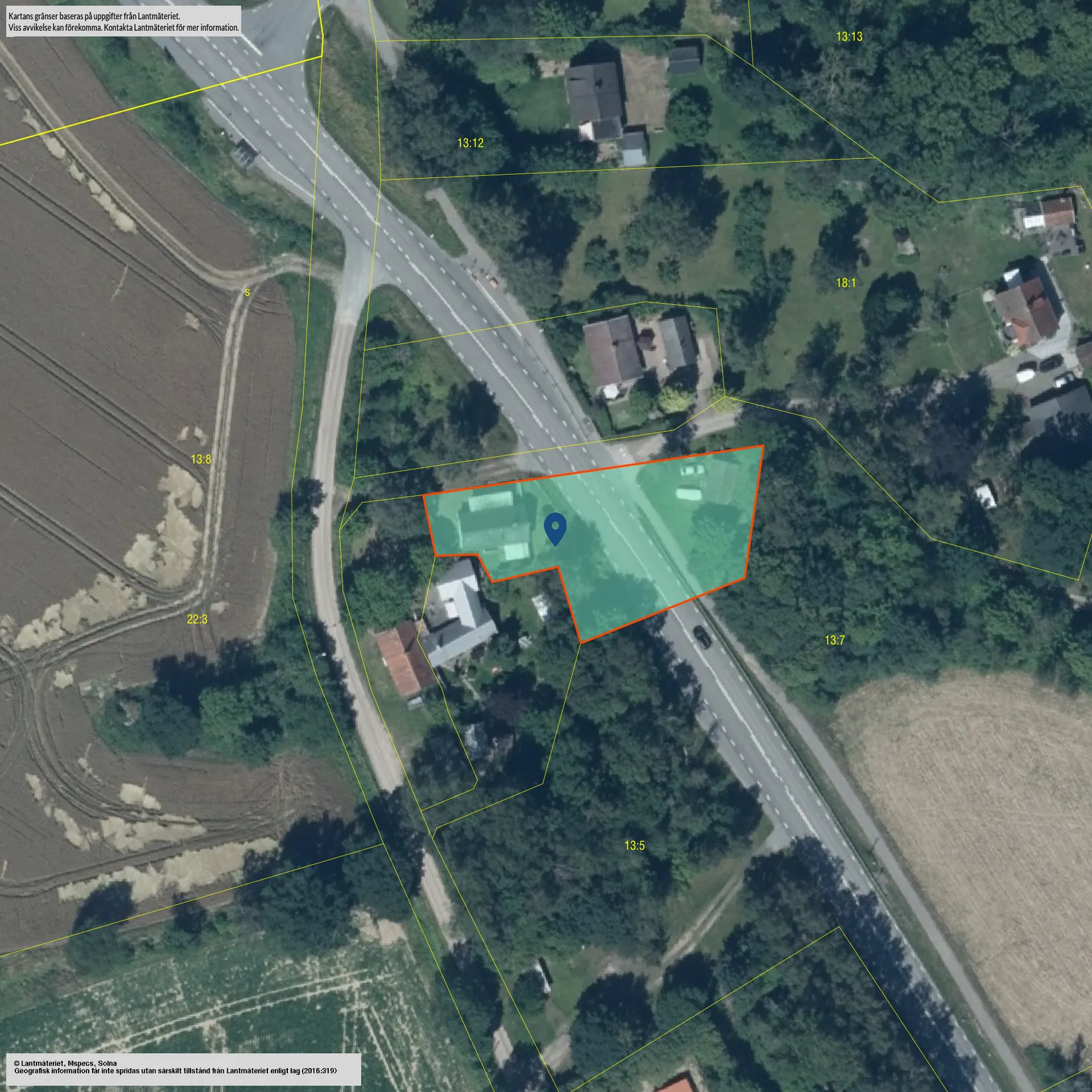 Villa, Fredriksdalsvägen 467, Torsebro, Kristianstad
