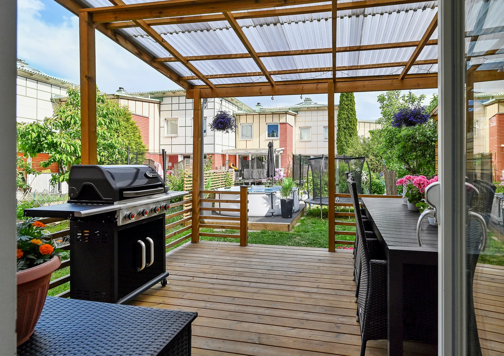 Radhus, Fruängsvägen 44, Odenslunda, Upplands Väsby