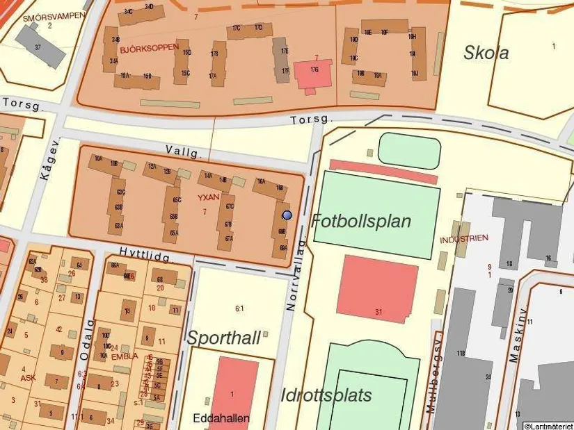 Bostadsrätt, Hyttlidgatan 69 C, Skellefteå