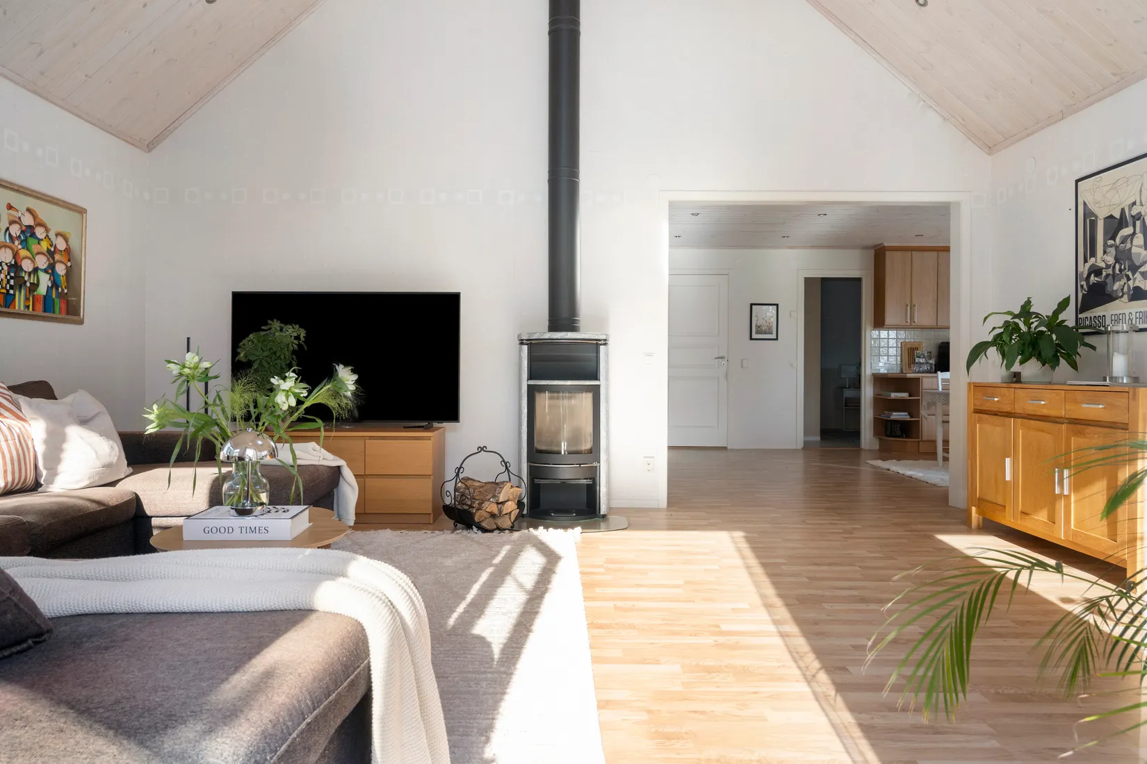 Villa, Klockar-Augustas väg 13, Glommen, Falkenberg