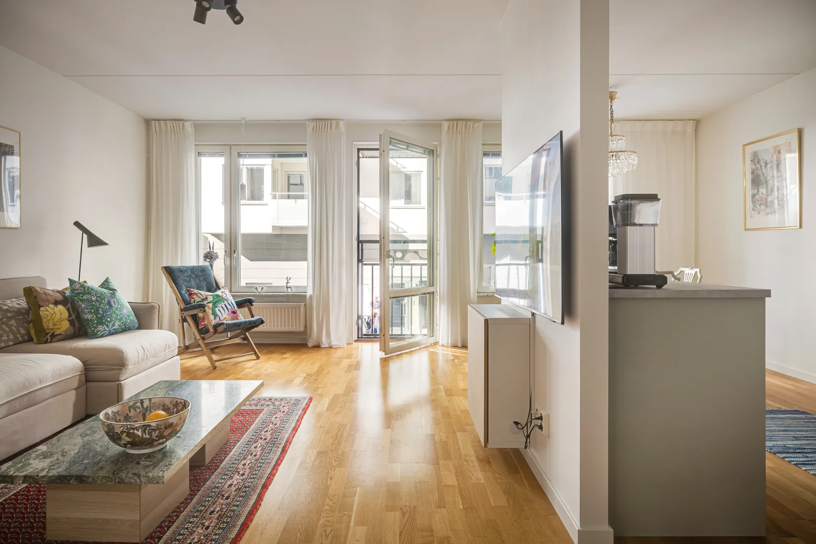 Bostadsrätt, Vingårdsgatan 7, 1 tr!, Liljeholmskajen, Stockholm