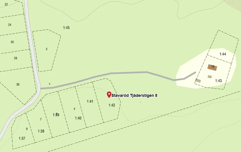 Tomt, Stavaröd Tjäderstigen 8, Stavaröd - Sösdala, Höör
