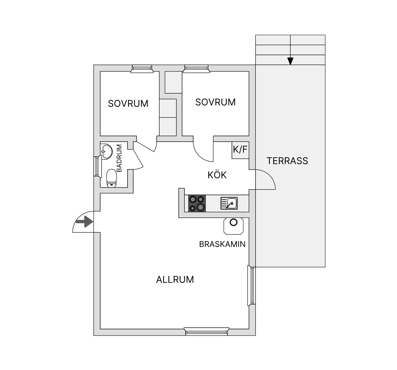 Fritidshus, Konäset 315, Hemavan/Tärnaby, Storuman