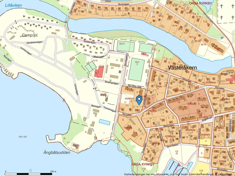 Tomt, Idrottsgatan 8, Västeråkern, Orsa