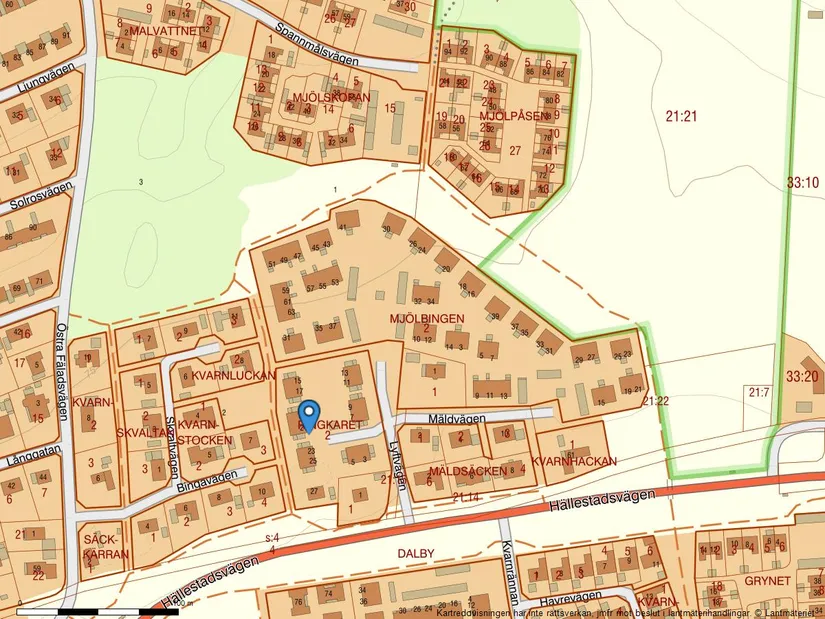 Radhus, Lyftvägen 21, Dalby, Lund