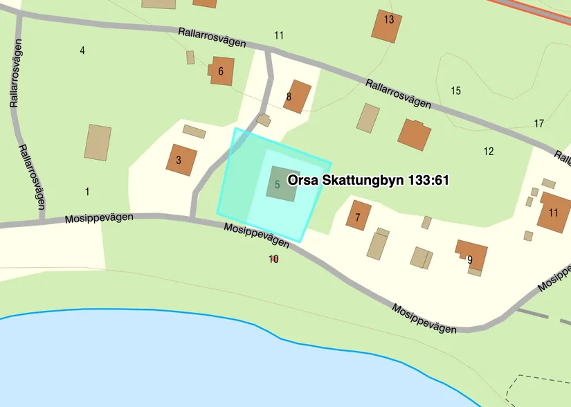 Villa, Mosippevägen 5, Skattungbyn, Orsa
