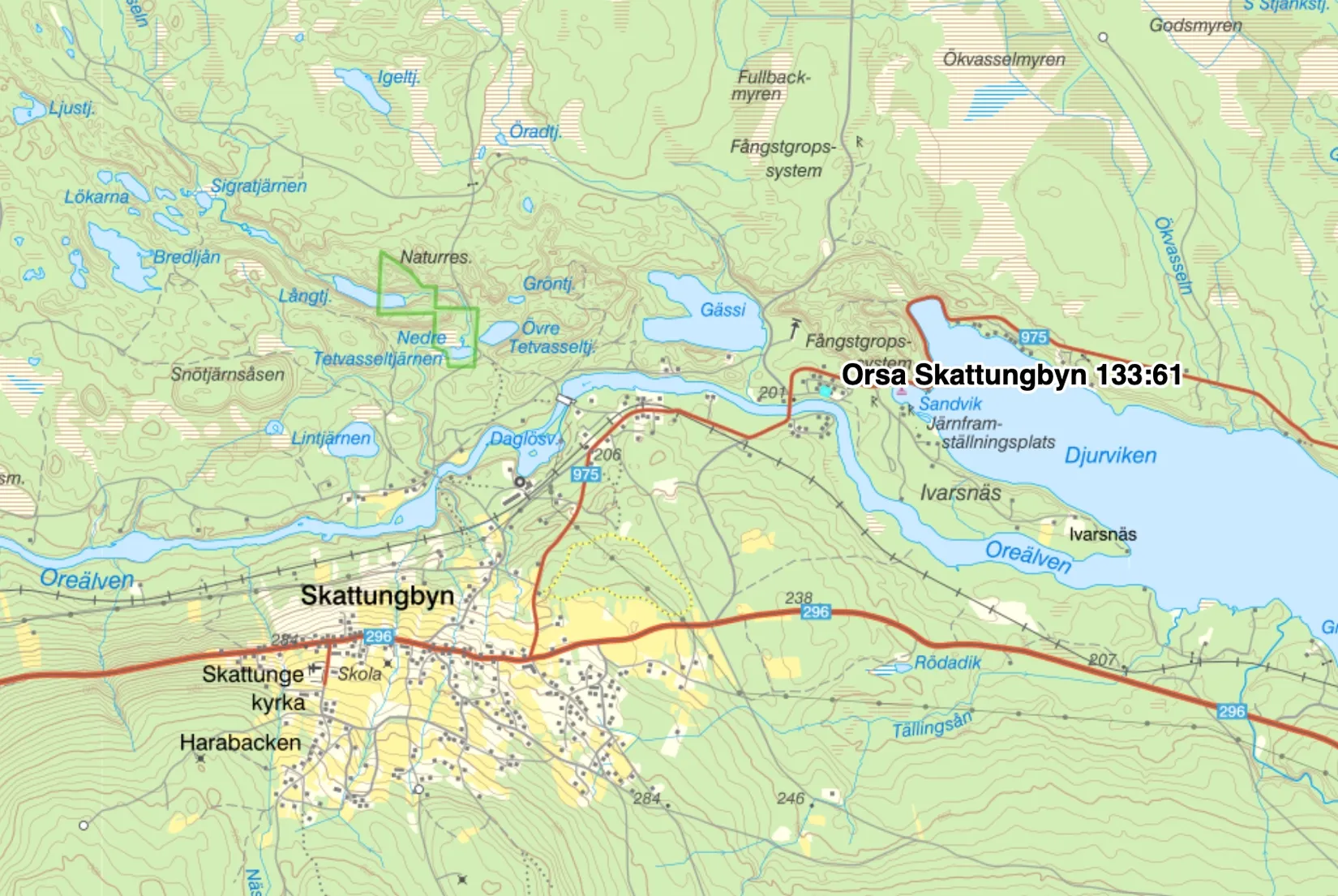 Villa, Mosippevägen 5, Skattungbyn, Orsa