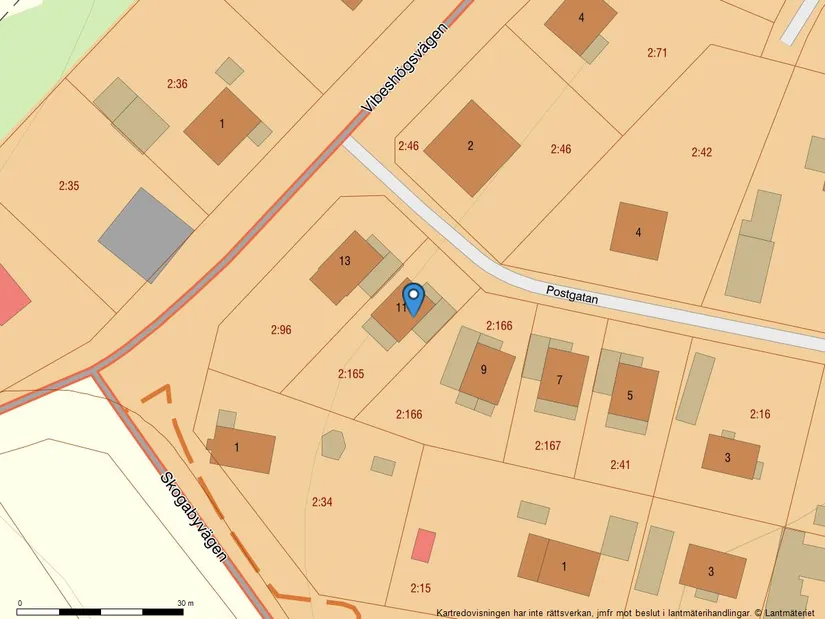 Villa, Postgatan 11, Veinge, Laholm