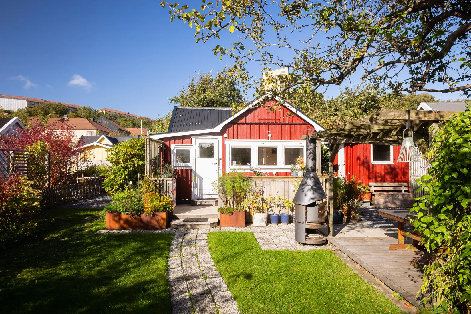 Fritidshus, Gräslöksgången 70, Slottskogskolonin, Göteborg
