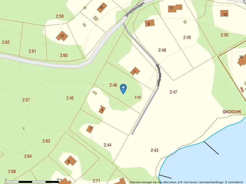 Tomt, Grönviksvägen 3, Valdemarsvik