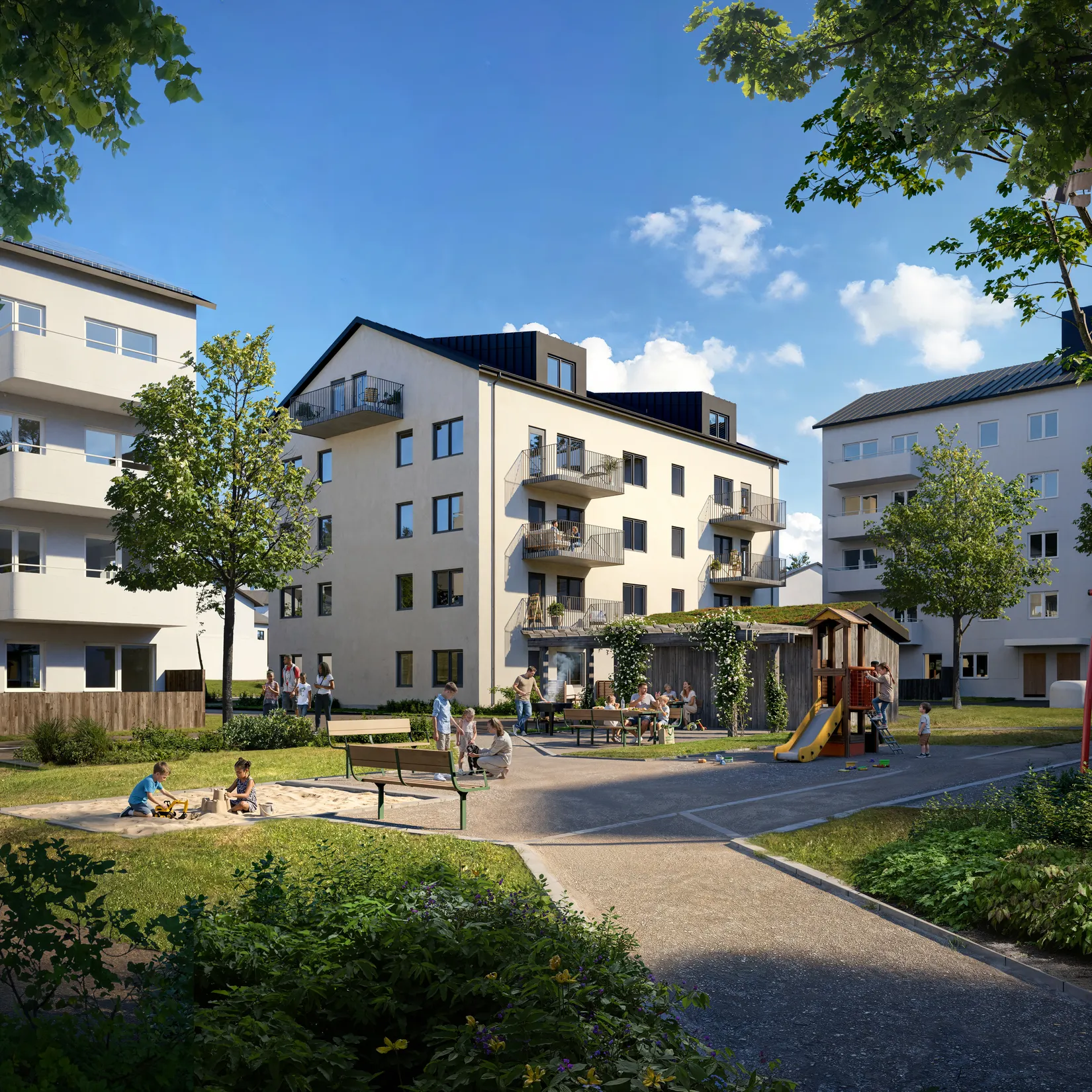 Bostadsrätt, Etapp 1, Bromma / Ängby Park, Stockholm