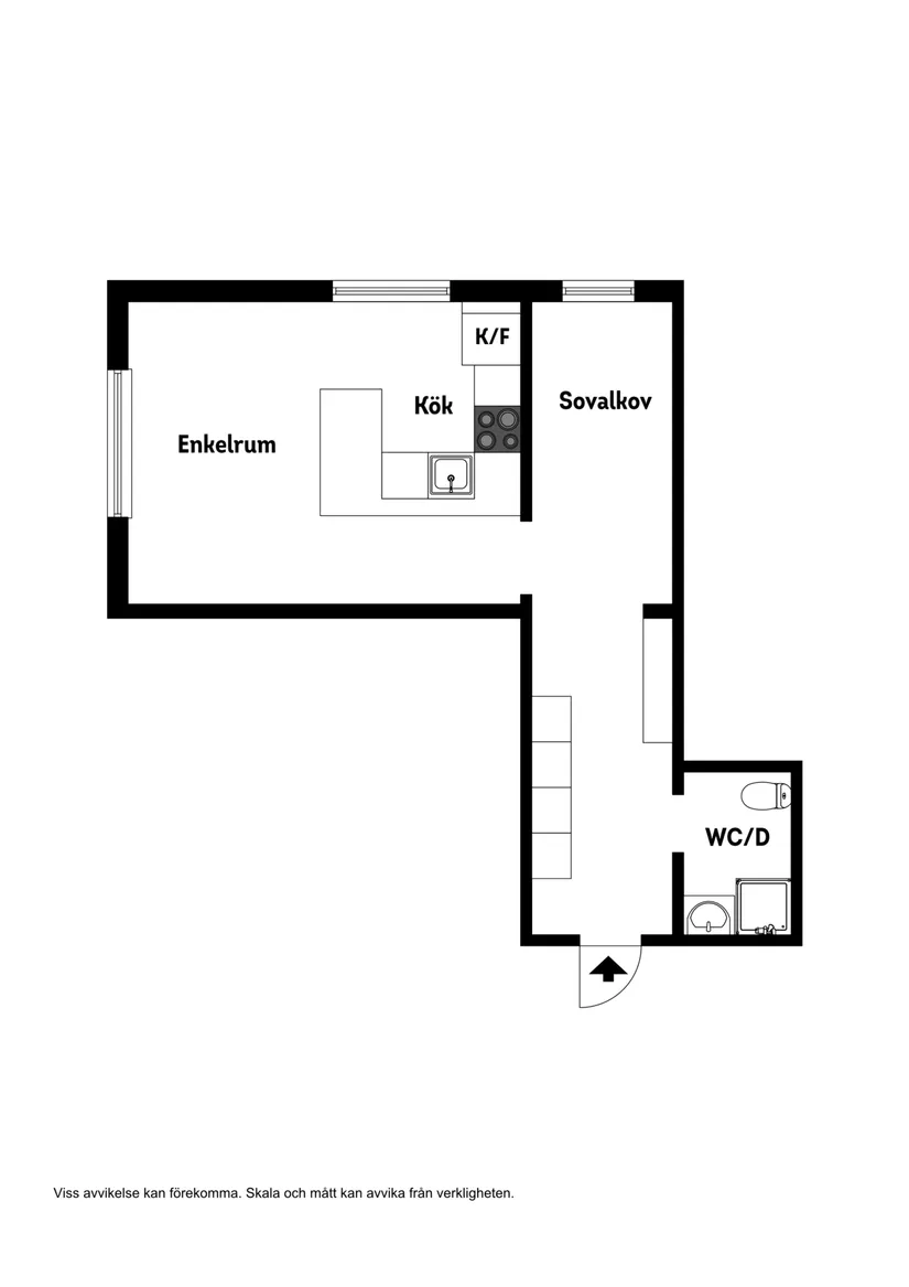 Bostadsrätt, Vintergatan 2C, Centralt, Örnsköldsvik