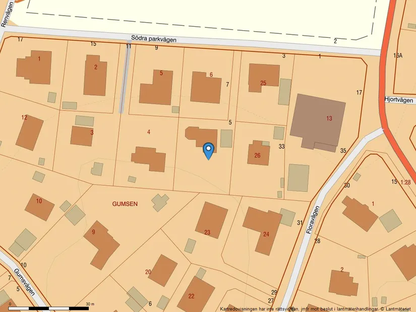 Villa, Södra parkvägen 5, Stuvsta, Huddinge