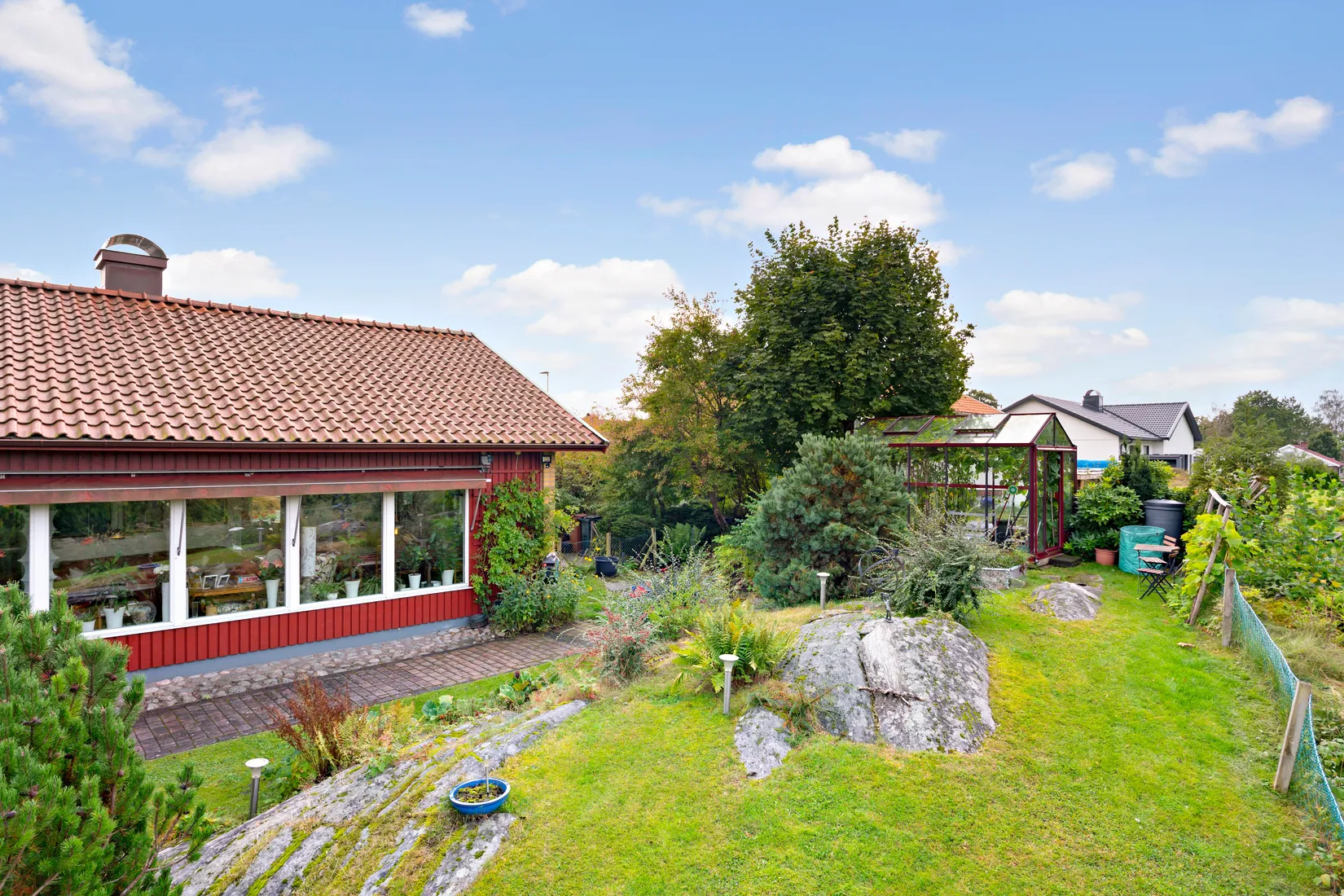 Villa, Blåsippegatan 5, Hålabäck, Kungsbacka