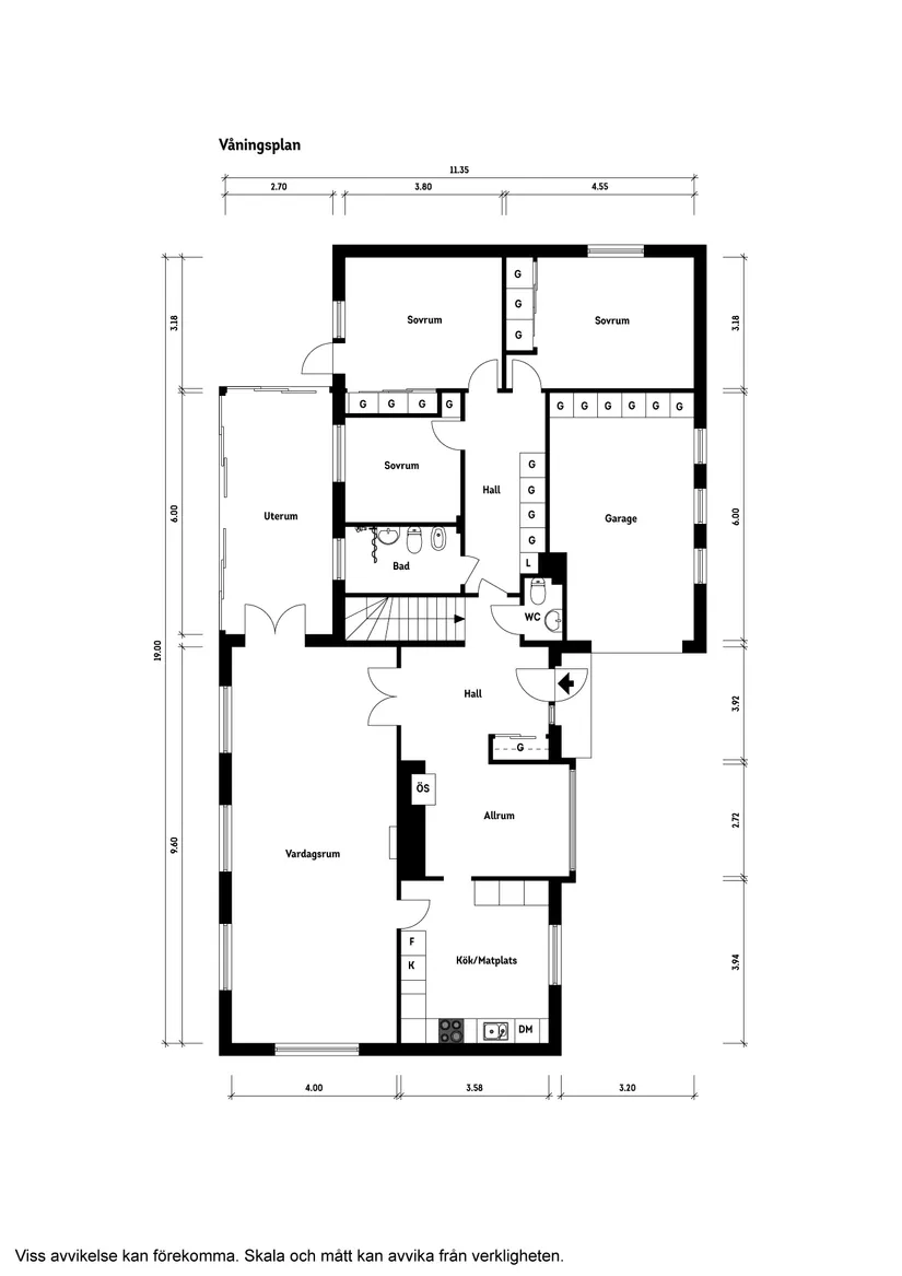 Villa, Blåsippegatan 5, Hålabäck, Kungsbacka