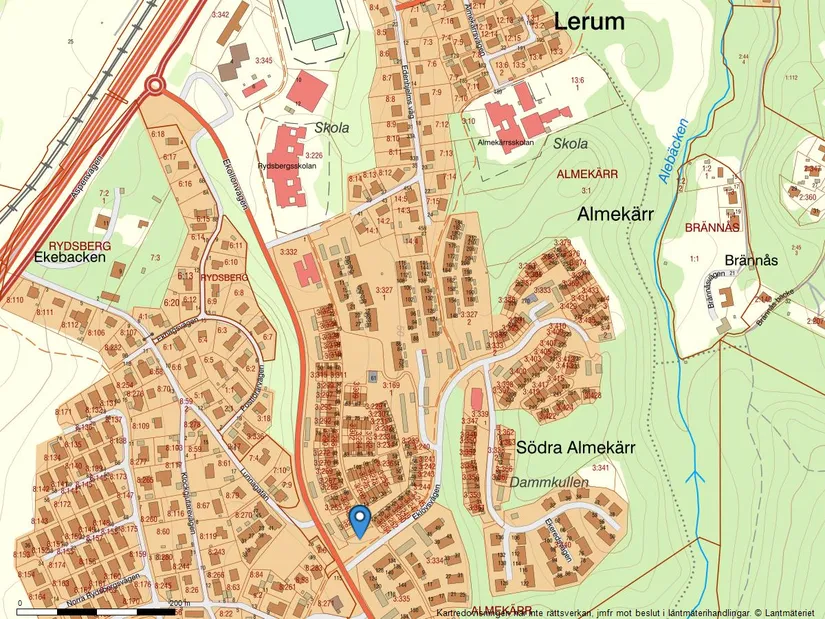 Radhus, Ekollonvägen 112, Lerum - Almekärr, Lerum