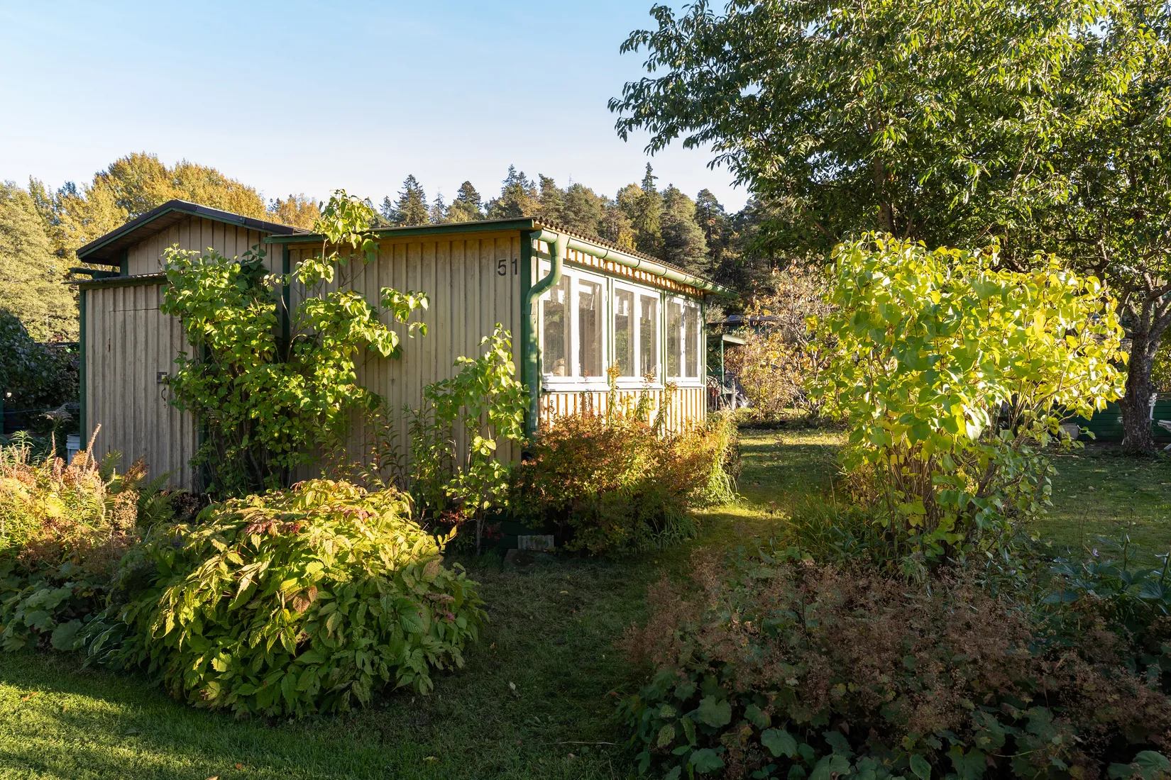 Fritidshus, Järvavägen 10, lott 51, Ulriksdals slottspark, Solna