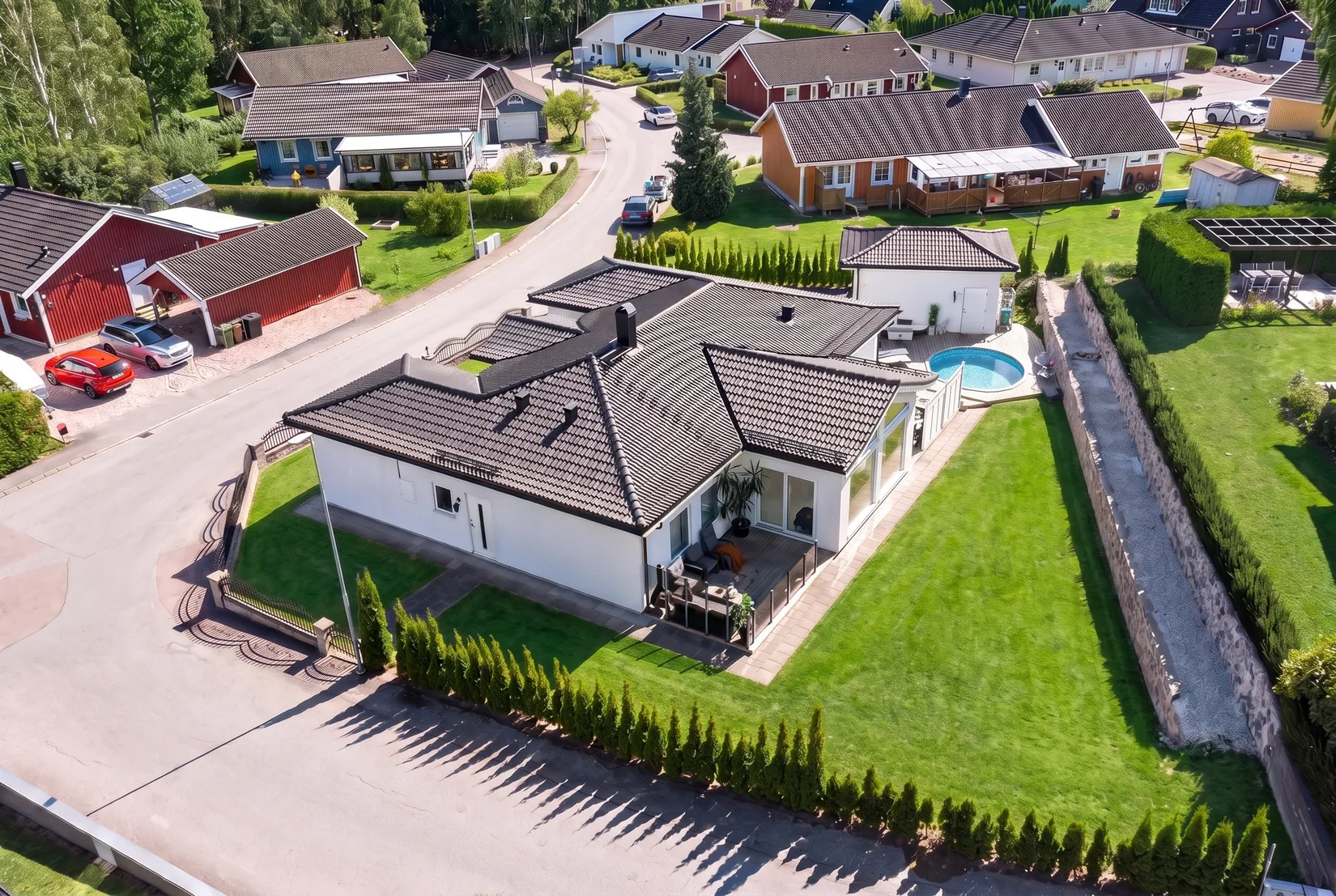 Villa, Morängatan 9, Ullvibackar, Köping