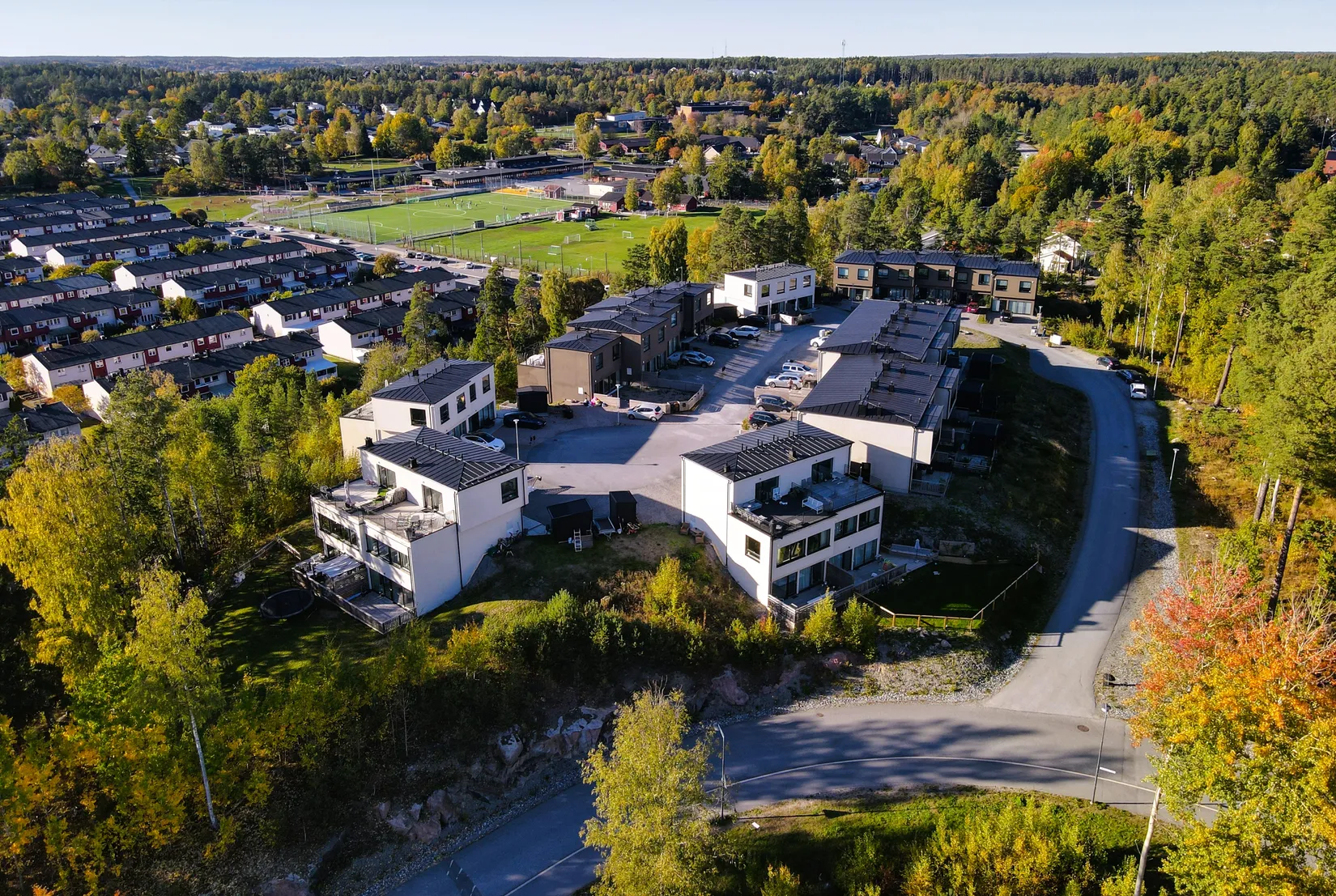Radhus, Säljägarvägen 44, Margretelund - Tråsättra, Österåker