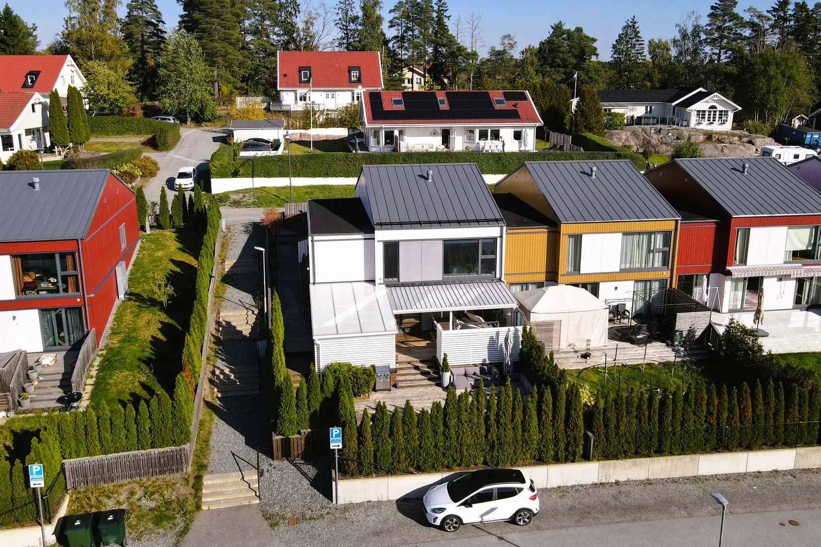 Radhus, Runvägen 35, Runö, Österåker