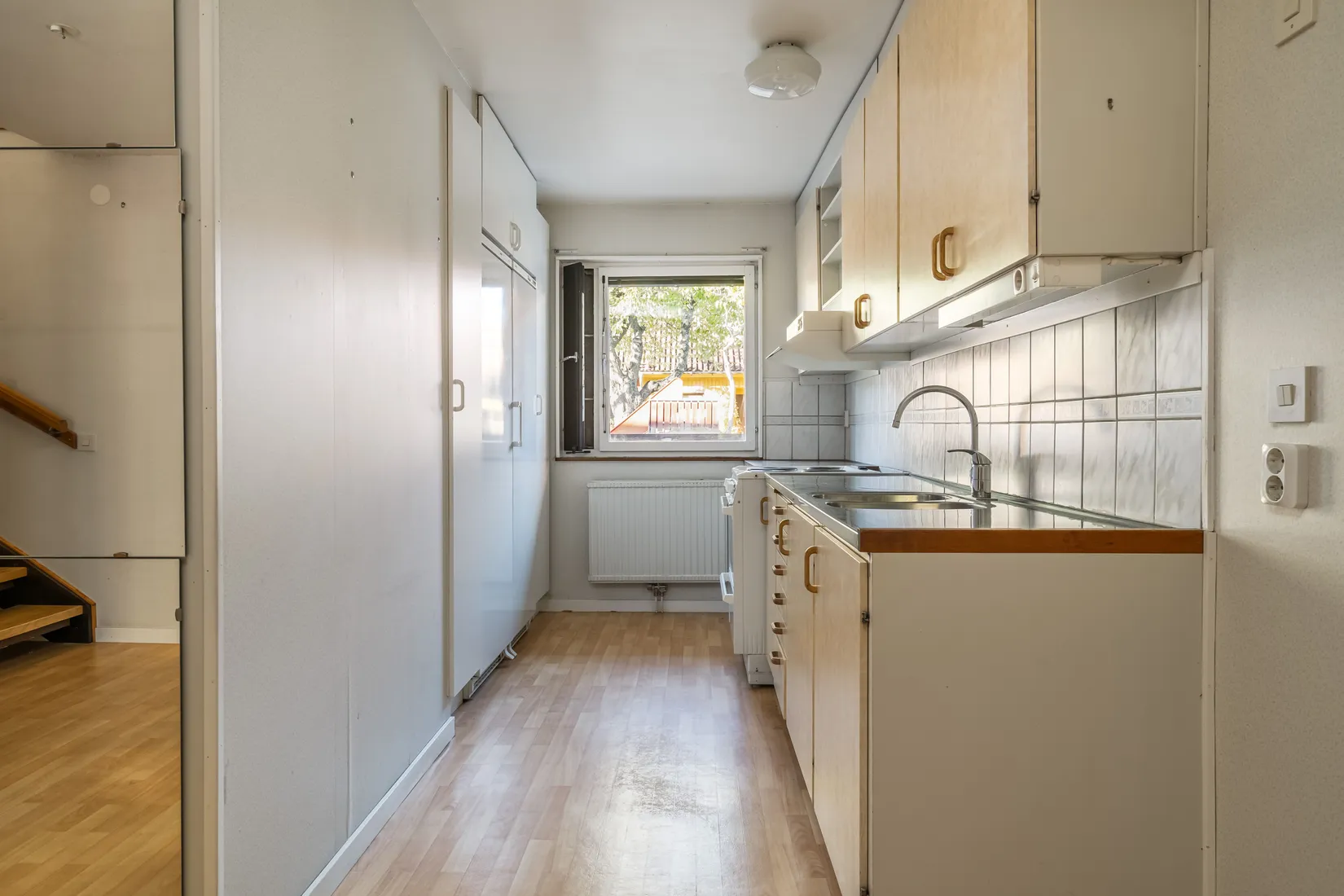 Radhus, Carl Bergstens gata 31, Klockaretorpet, Norrköping