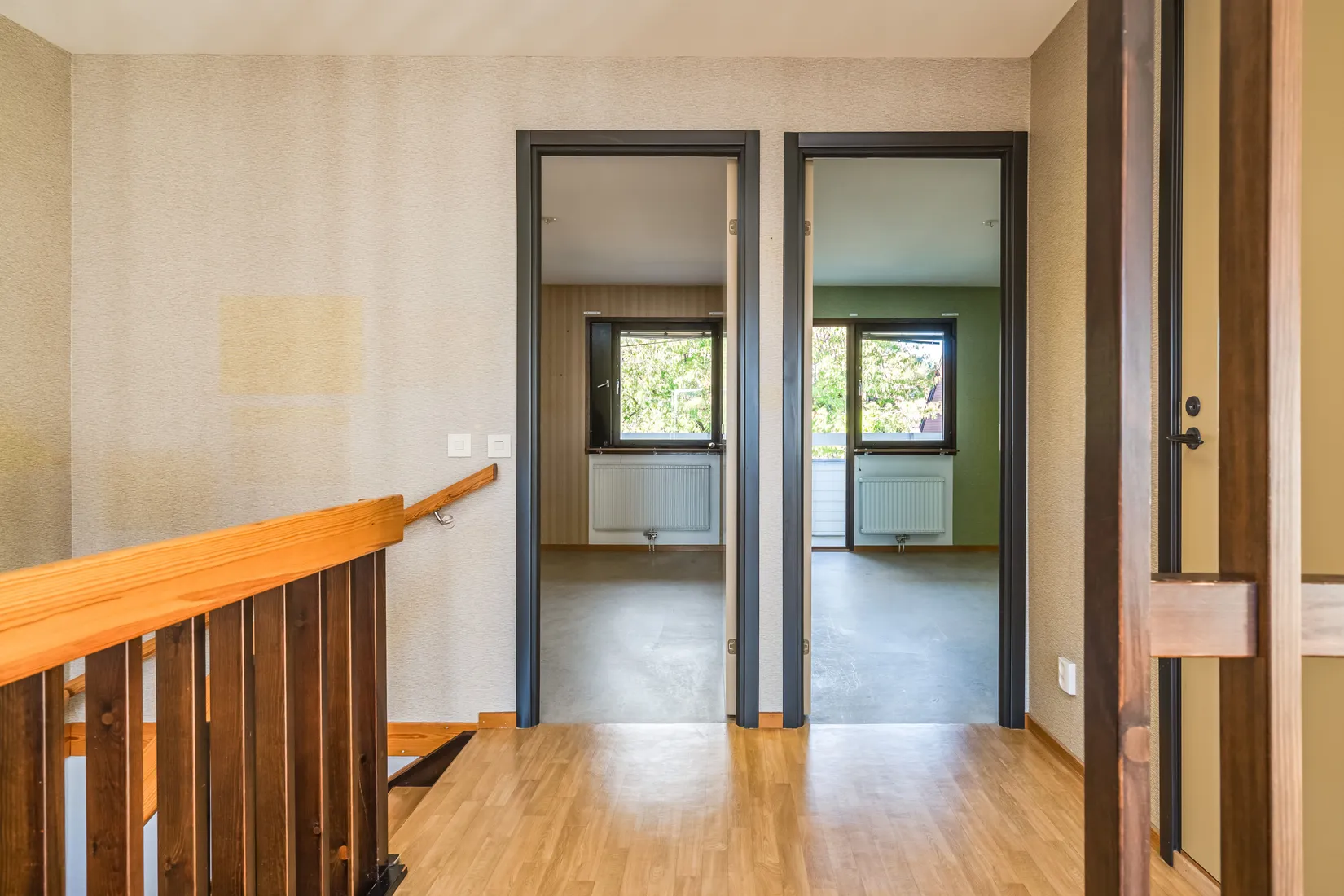 Radhus, Carl Bergstens gata 31, Klockaretorpet, Norrköping