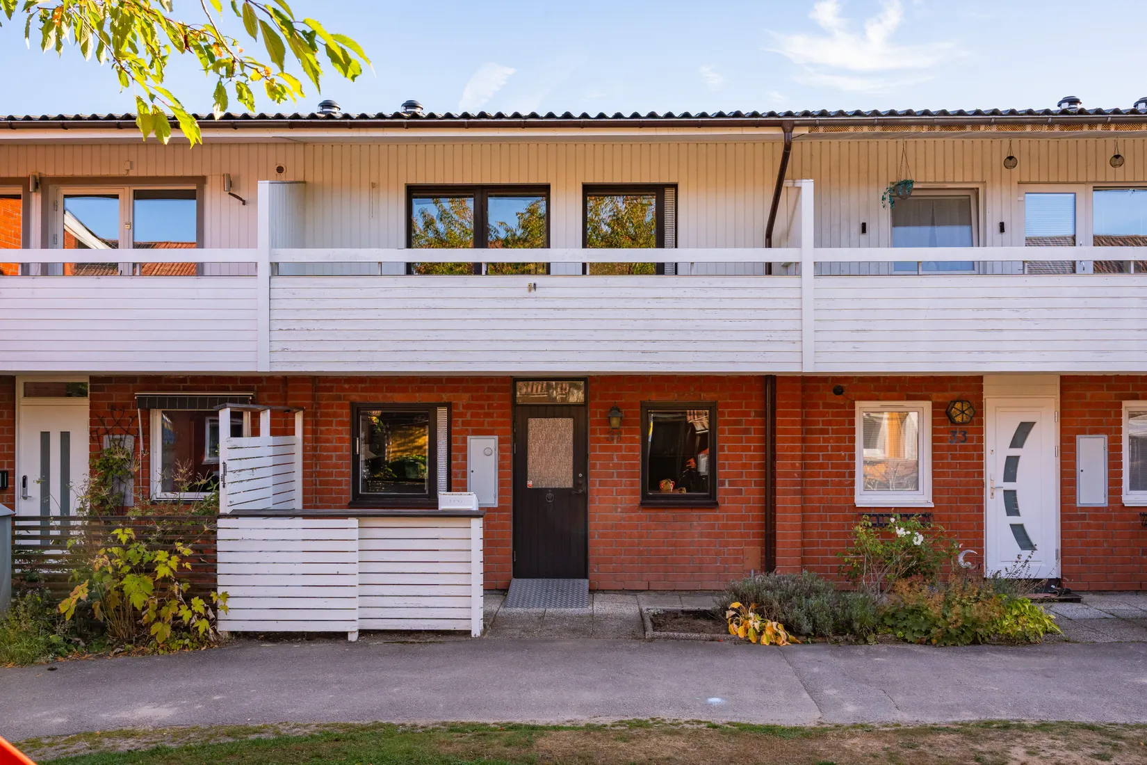 Radhus, Carl Bergstens gata 31, Klockaretorpet, Norrköping