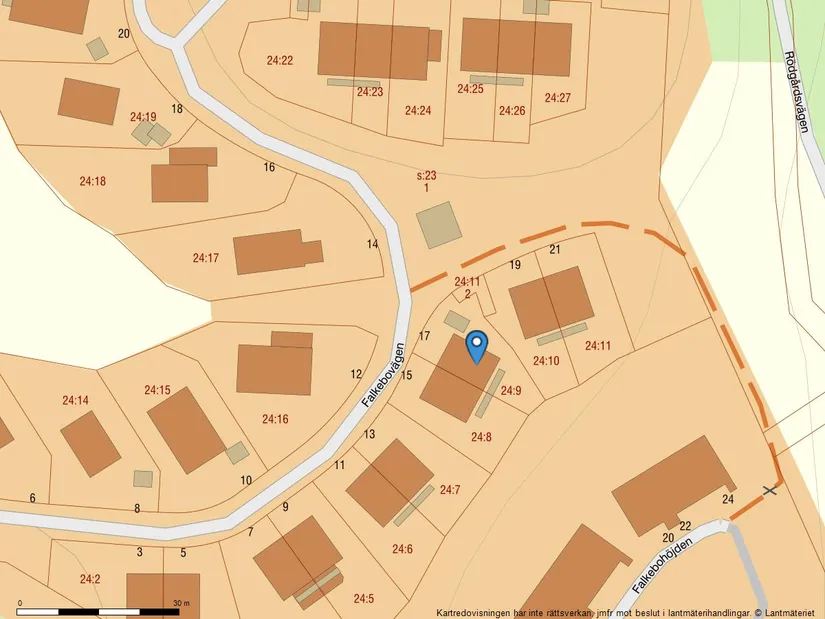 Radhus, Falkebovägen 17, Torslanda - Amhult, Göteborg
