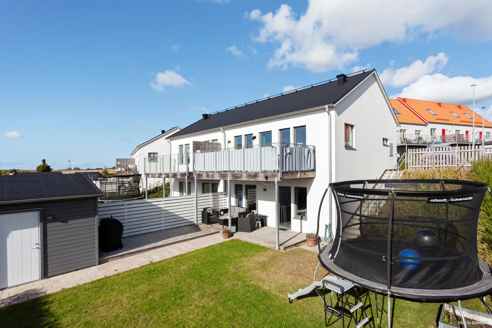 Radhus, Möllebackevägen 12, Östra Grevie, Vellinge