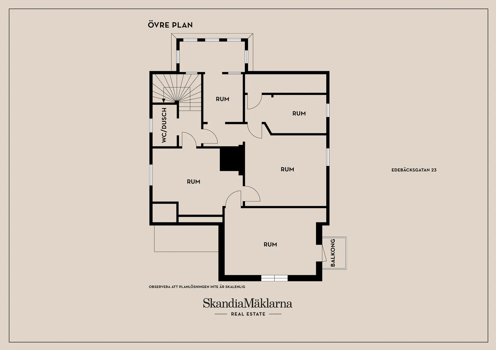 Villa, Edebäcksgatan 23, Södra Kroppkärr, Karlstad